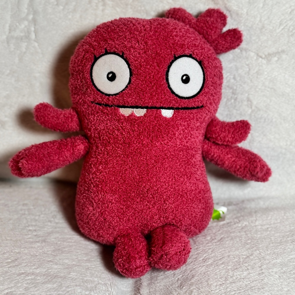 9" MOXY PINK PLUSH FROM THE 2019 UGLY DOLLS MOVIE HASBRO GIRL STUFFED ANIMAL